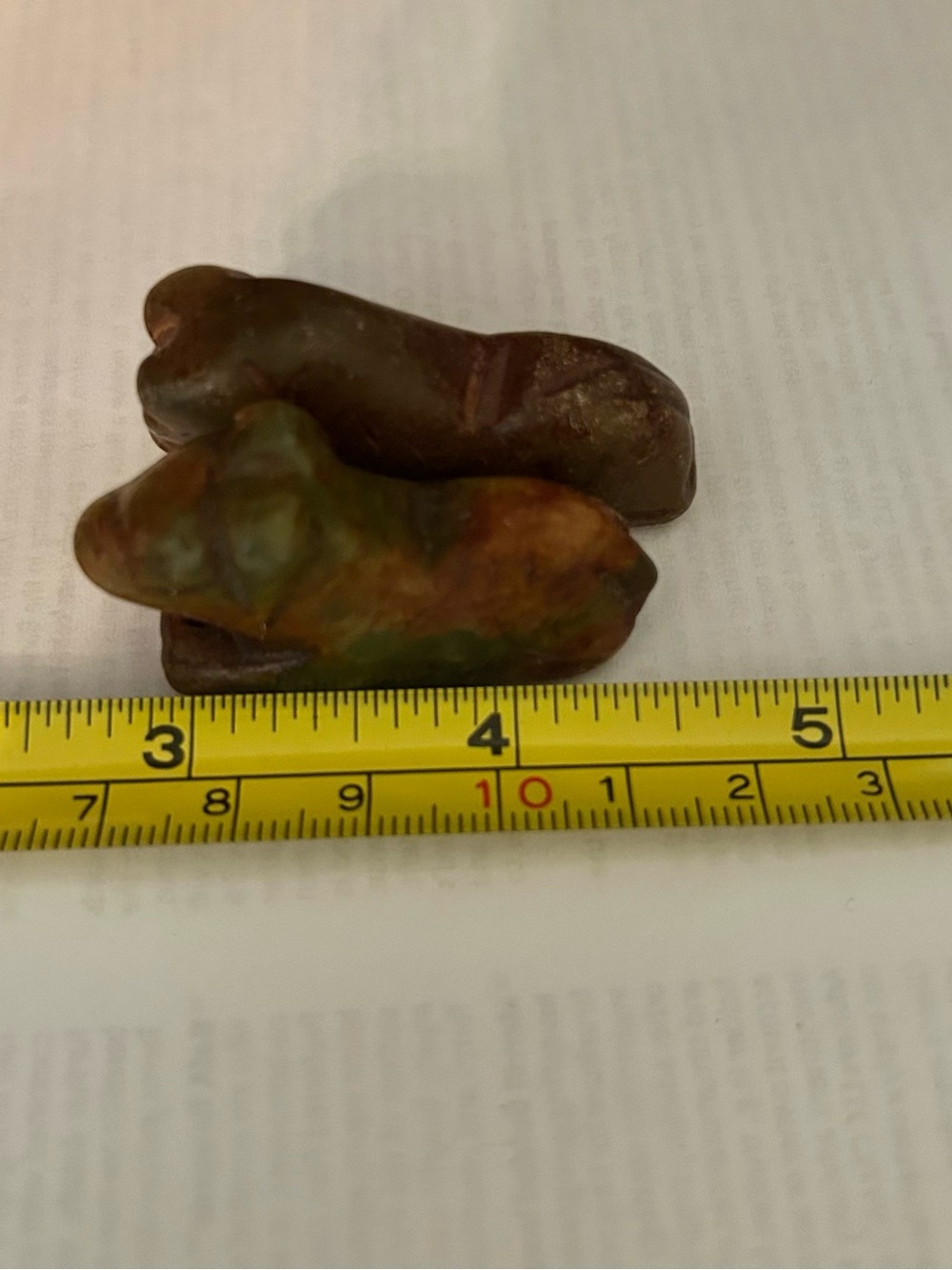 Hand-Carved Small Stone Animal Figurine - Brown - Picture 3 of 6